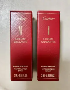 カルティエ 香水サンプル2種セット