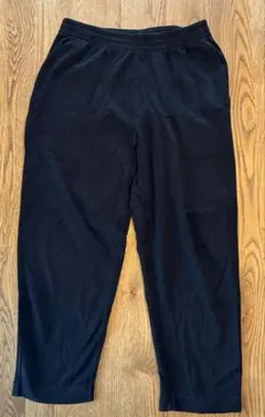 UNIQLO U フレンチリブパンツ　ブラック　Lサイズ