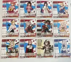 ヴァイスシュバルツ　ホロライブ　赤　U　まとめ売り