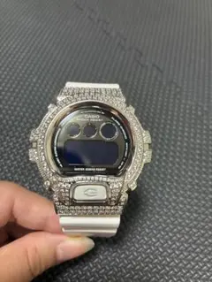 【電池なし】CASIO G-SHOCK カスタム ホワイト ラインストーン 2026年最新】g-shock スワロフスキーの人気アイテム - メルカリ