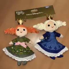 新品タグ付き　ぬいぐるみチャーム　アナ雪　ファンタジースプリングス　ディズニー