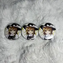 キャラクター缶バッジ 3個セット