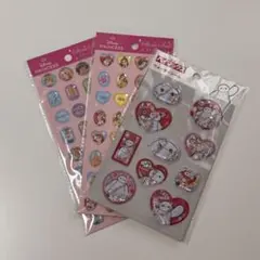 【Seria】 ディズニーシール3点SET！