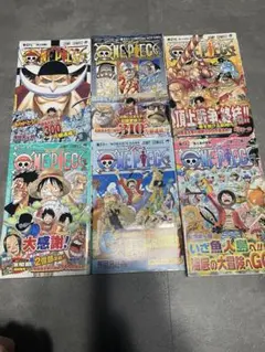 ワンピース 64巻,72巻,95巻,100巻,103巻,105巻初版シュリンク付 - メルカリ