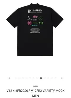 新品未使用！早い者勝ち！限定！FR2GOLF 3周年記念モックネックTシャツ　黒 新品未使用！早い者勝ち！限定！FR2GOLF 3周年記念モックネックTシャツ