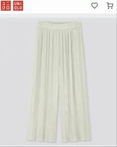 ユニクロ シフォンプリーツスカートパンツ　Sサイズ 新品未使用
