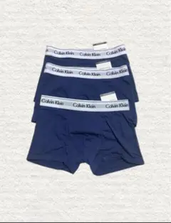ト*ン様 M Calvin Klein ボクサーパンツ 3枚セット ネイビー