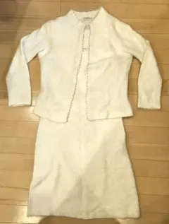 希少　Peyton place 冬大人気 　アンゴラセットアップワンピース