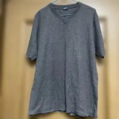 UNIQLO グレー Vネック Tシャツ XL