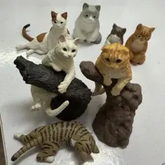 【カプセルトイ】猫のフィギュア 7体セット