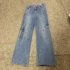 SLY JEANS ライトブルーブーツカットデニム