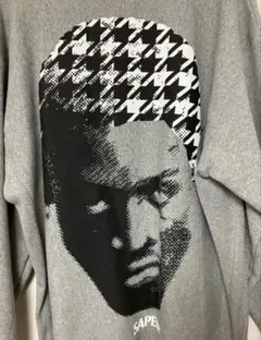 SAPEur 千鳥　スウェット　クルーネック　ロッドマン