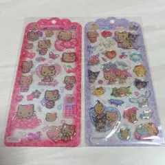 【正規品】ドロップジュエリーシール　日焼けキティ　サンリオキャラクターズ　セット