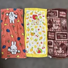 キャラクタータオル3枚セット