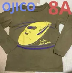 オジコ8A 長袖Tシャツ ドクターイエロー