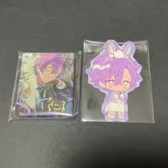 乙狩アドニス アニカフェ あんスタ コロッタ ステッカー アニメイトカフェ