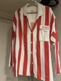 Vintage 80s コカコーラ　パジャマシャツ