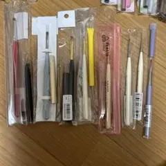 ネイルアート用ブラシ まとめ売り 大量セットのサムネイル