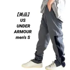 【美品】US UNDER ARMOUR トレーニングウェアー 野球 グレー S