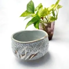 茶道具 加藤作助 作 抹茶碗 織部 骨董 - メルカリ