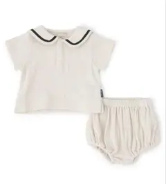 今日だけ値下げ✨美品✨プティマイン　ガーゼセーラーセットアップ　80サイズ