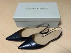 ODETTE E ODILE ポインテッドバックベルトフラットシューズのサムネイル