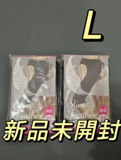 正規品スリムフェザー Slim Feather着圧インナ一2枚セットLサイズar