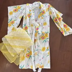 花柄浴衣