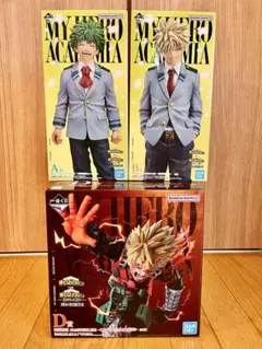 【未開封】ヒロアカ 一番くじ 紡がれる想い A賞 緑谷出久 B賞、D賞爆豪勝己