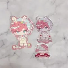 あんスタ アニメイトカフェ アクリルスタンド 天城一彩 4点セット
