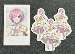 にじさんじ ランダムチェキ風カード  チェキ 特典ステッカー  夕陽リリ