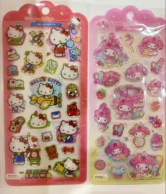 正規品★マイメロキティサンリオドロップジェリーシール