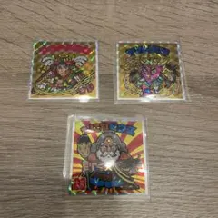 ヘッドだらけのビックリマン No45アンドロココ No27ヤマト爆神 おまけ1枚