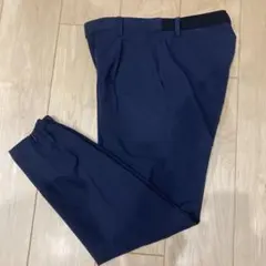 【未使用に近い】 エストネーション メンズ　ネイビー スラックスのサムネイル