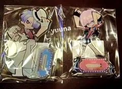 パンティ＆ストッキング　HUB　ハブ　コラボカフェ　アクリルスタンド　2種セット