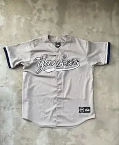 【USA製】Majestic ニューヨーク・ヤンキース　ベースボールシャツ