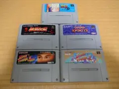 スーパーファミコンソフト5本セット