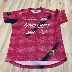 NO LIMIT ATHLETE 陸上シャツ　国体Tシャツ　NISHI