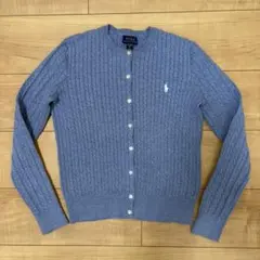 ラルフローレン ケーブルニットカーディガン XL(160cm)