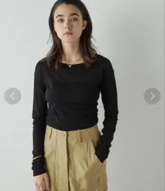 美品☆ウィムガゼット 洗える ボリュームスリーブ シャツ ゆったり