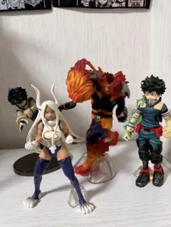 ヒロアカ　一番くじ フィギュア デク　緑谷　エンデヴァー　ミルコ