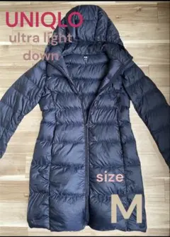 UNIQLO ultra light down コート size M ネイビー