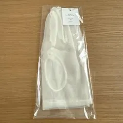 結婚式 グローブ ショート オーガンジー OW