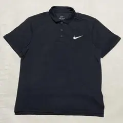 NIKE DRI-FIT 半袖 ポロシャツ スウッシュロゴ ワンポイント