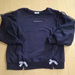 any FAM ネイビー 長袖トレーナー　130