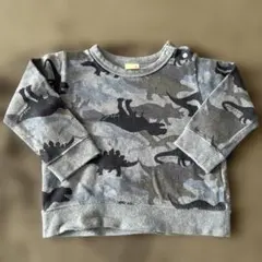 プティマイン恐竜柄トレーナー