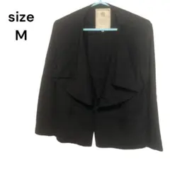 Rope picnic ロペピクニック 薄手ジャケット　黒　トップス　羽織り