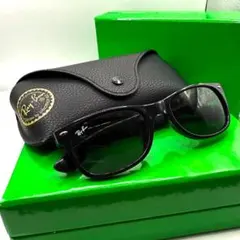 【極美品✨】レイバン ニューウェイファーラー RB2132F ブラック ケース付