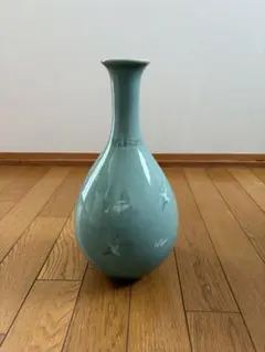 花瓶 木箱付き