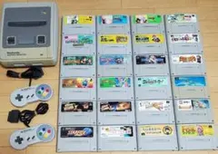 Nintendo Super Famicom 本体 + ゲームソフト24本セット
